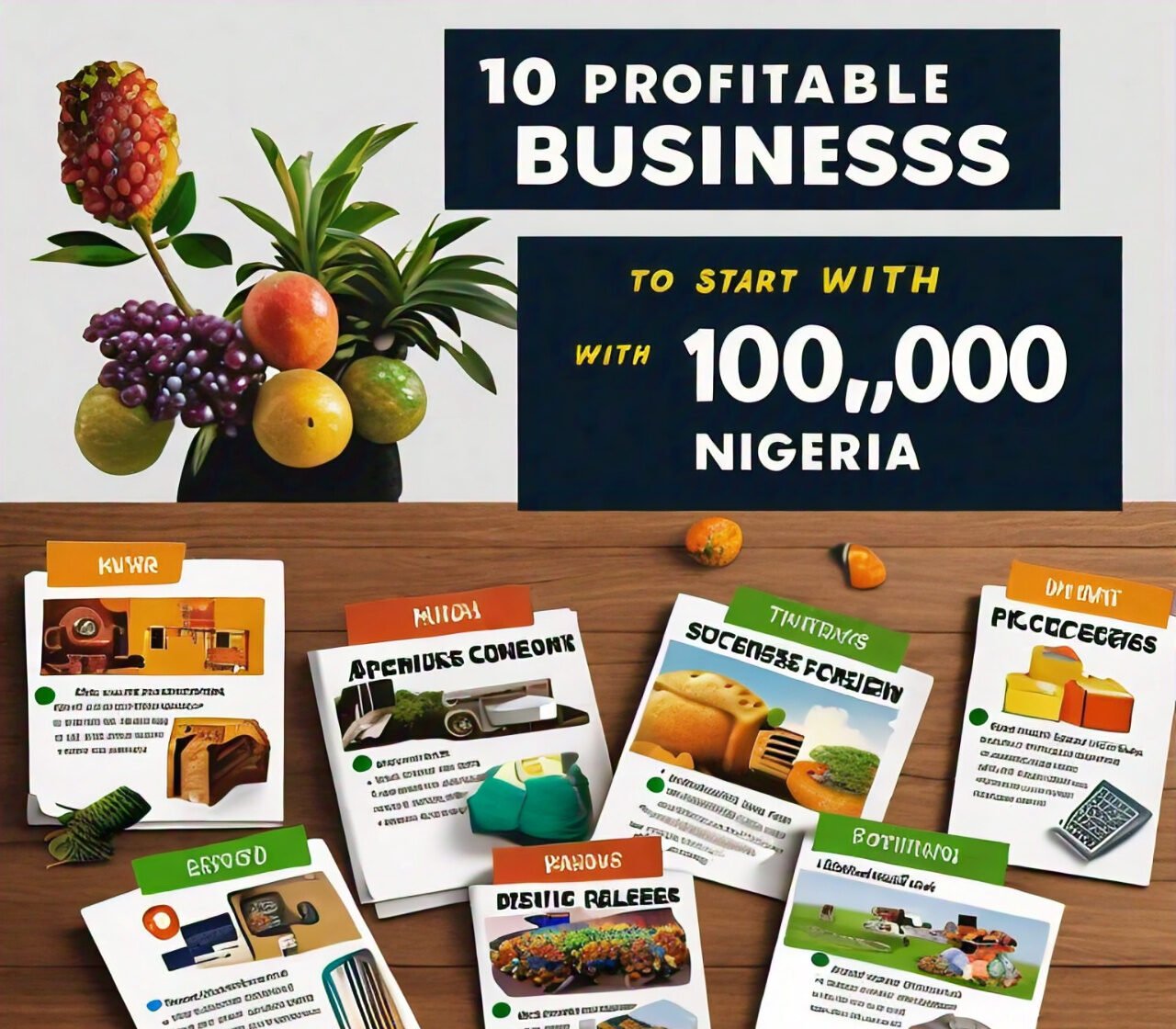 10 Profitable Businesses to Start with ₦100,000 in Nigeria