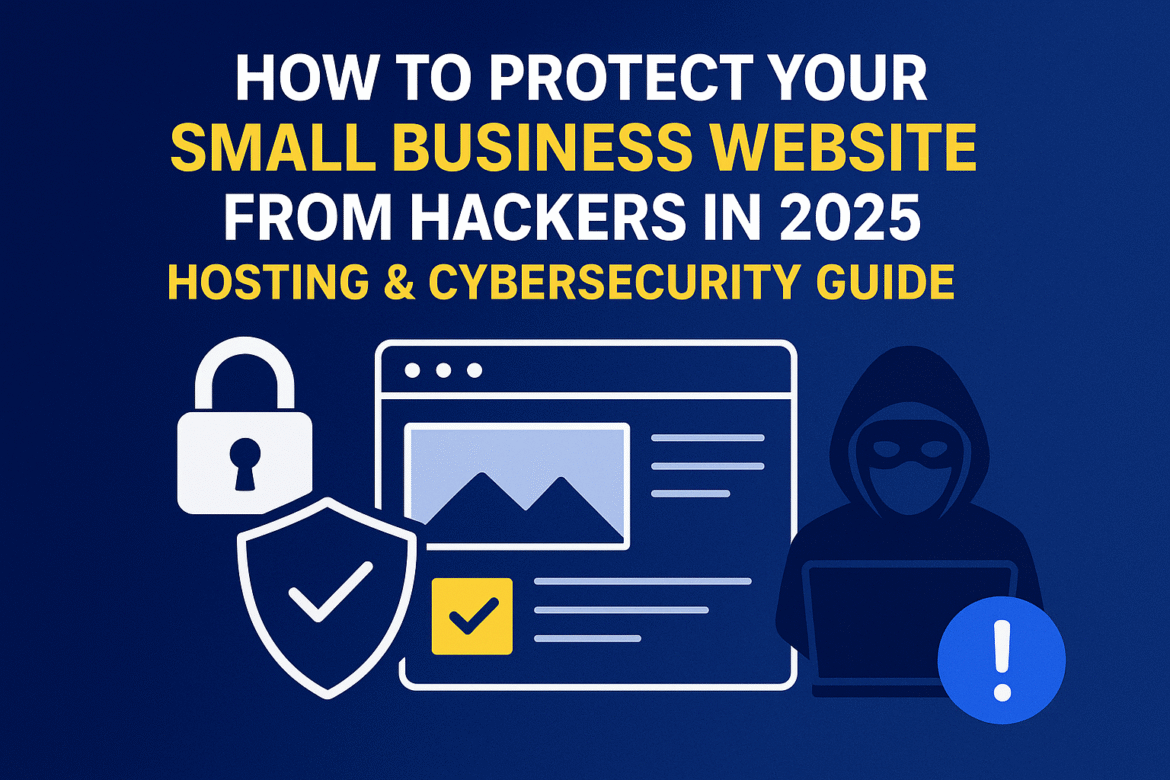 How to Protect Your Small Business Website from Hackers in 2025 – Hosting & Cybersecurity Guide