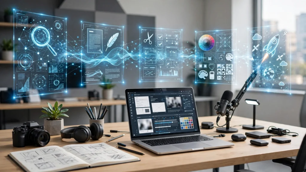 Best AI Agents for Content Creators in 2026: From Research to Full Publishing Workflows